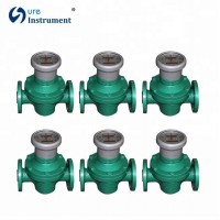 Hydraulic Oil Oval Gear Flow Meter 3'', 4'' inch