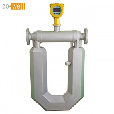 Cowell corioli gas mass flow meter for gas liquid