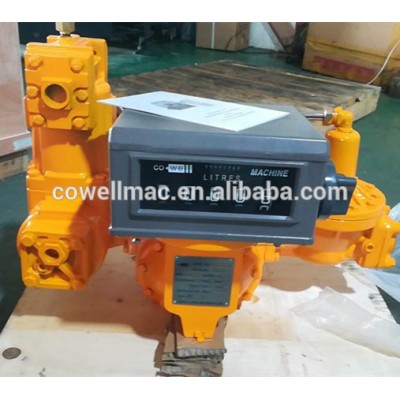 lpg gas tank truck unload flow meter 50mm 2inch